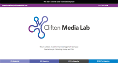 Desktop Screenshot of cliftonmedialab.com